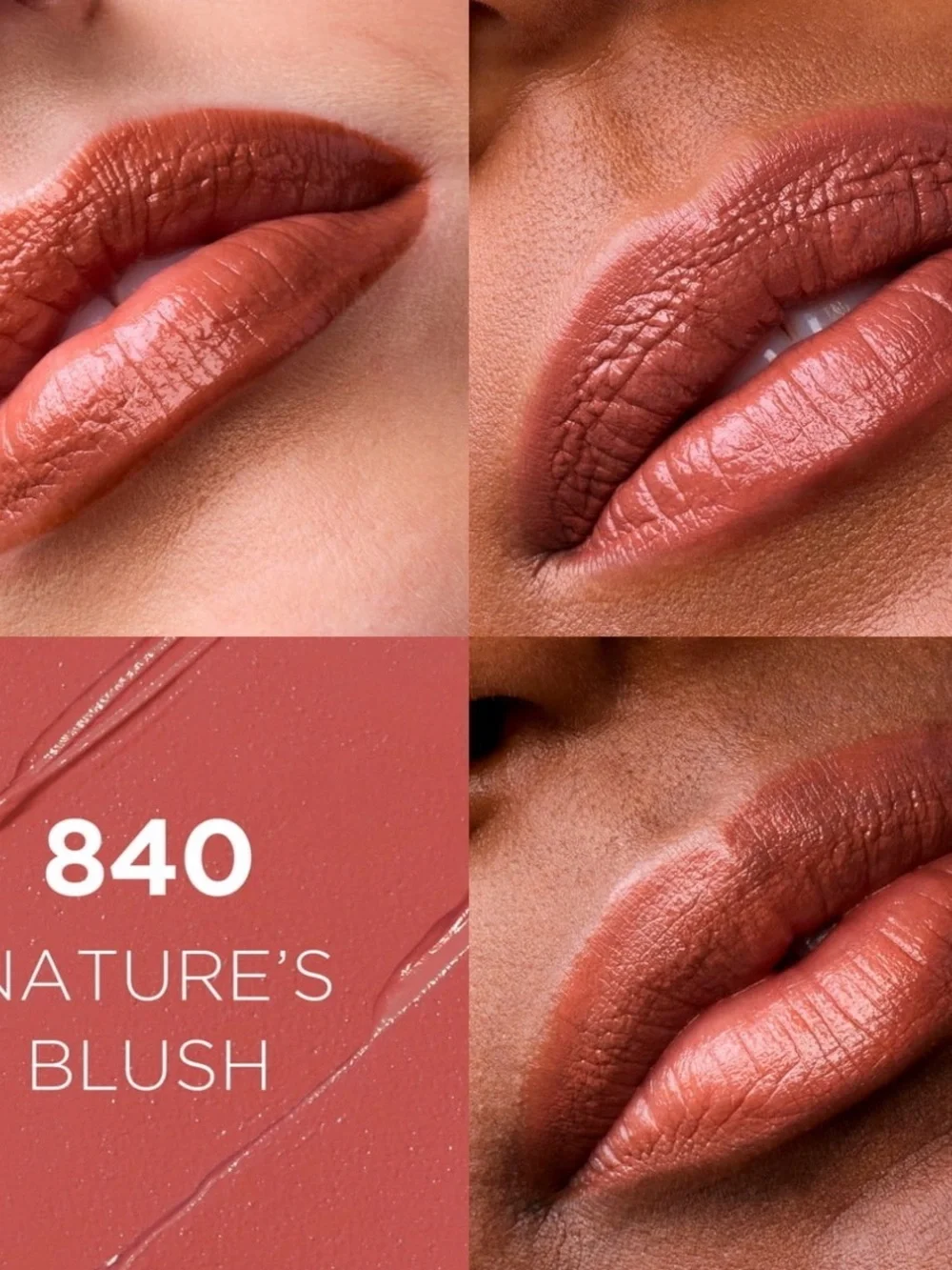 L'oreal Colour Riche Lipstick - 840 Nature's Blush 0.13 Oz